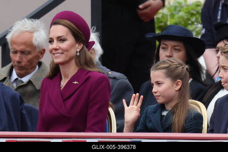 UK Royals at VE Day 80 event in London-stock-foto