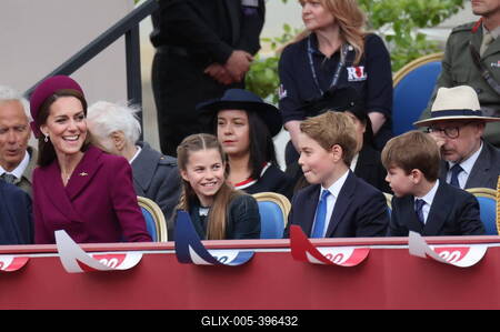 UK Royals at VE Day 80 event in London-stock-foto