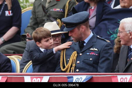 UK Royals at VE Day 80 event in London-stock-foto