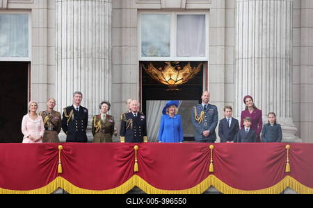 UK Royals at VE Day 80 event in London-stock-foto