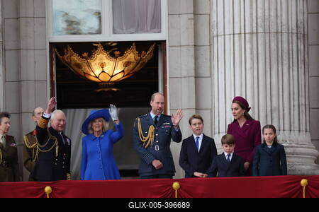 UK Royals at VE Day 80 event in London-stock-foto