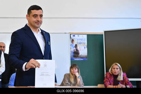 BUCHAREST: Romania Election-stock-foto