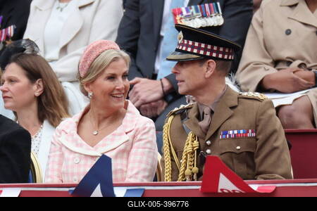 UK Royals at VE Day 80 event in London-stock-foto