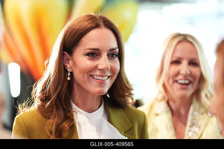 Kate Middleton at the British Fashion Council in London-stock-foto