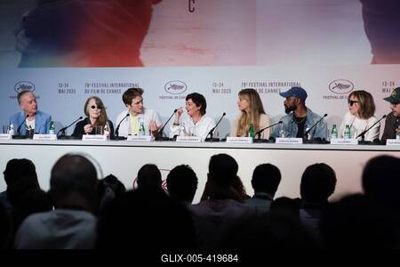 78eme Festival International du Film de Cannes. Conference de presse du film Die my love. BAELEN-stock-foto