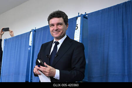 Romania Election-stock-foto