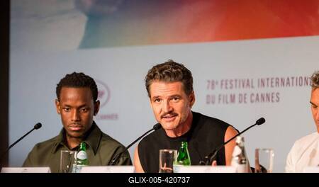 78eme Festival International du Film de Cannes. Conference de presse du film Eddington. CARREL-stock-foto