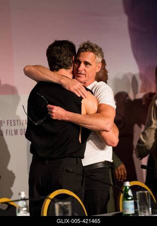 78eme Festival International du Film de Cannes. Conference de presse du film Eddington. CARREL-stock-foto