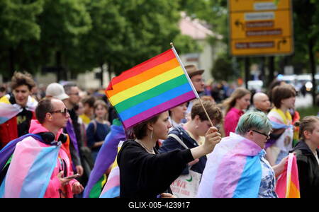 CSD in Potsdam-stock-foto
