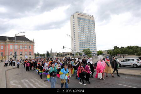 CSD in Potsdam-stock-foto
