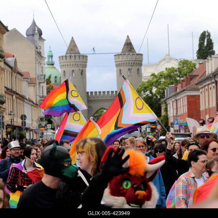 CSD in Potsdam-stock-foto