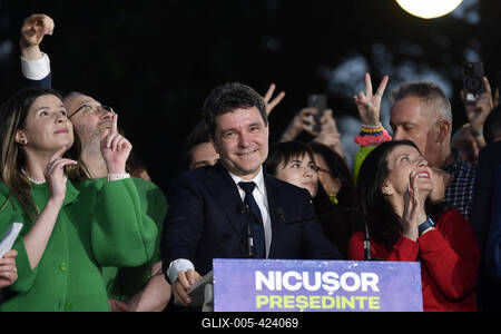 Romania Election-stock-foto