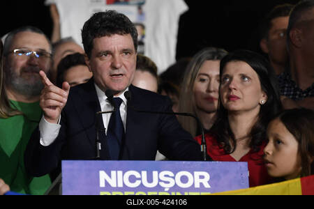 Romania Election-stock-foto