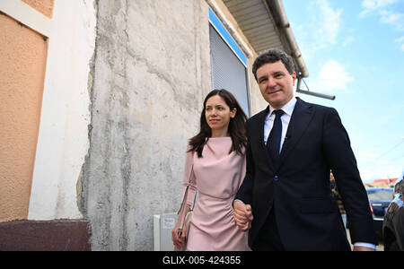 Romania Election-stock-foto