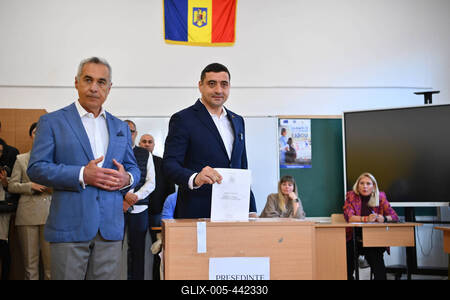 BUCHAREST: Romania Election-stock-foto