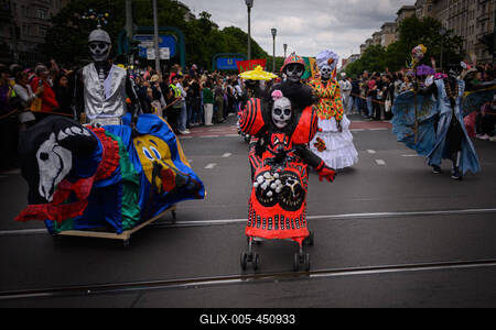 Berlin, Eindr?cke vom Karneval der Kulturen-stock-foto