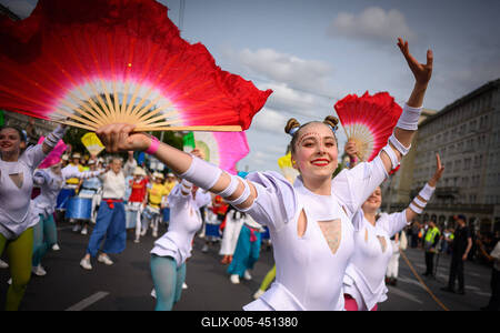 Berlin, Eindr?cke vom Karneval der Kulturen-stock-foto