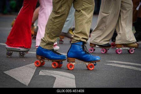 Berlin, Eindr?cke vom Karneval der Kulturen-stock-foto