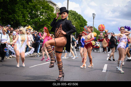 Berlin, Eindr?cke vom Karneval der Kulturen-stock-foto