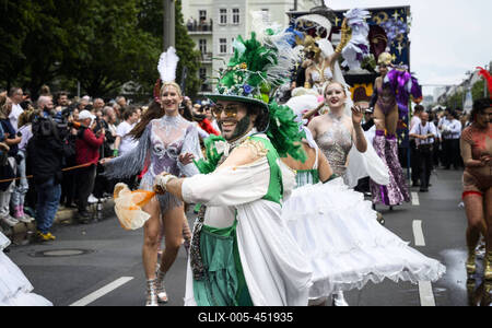 Karneval der Kulturen in Berlin-stock-foto