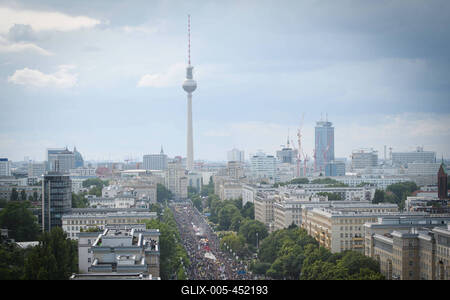 Berlin, Eindr?cke vom Karneval der Kulturen-stock-foto