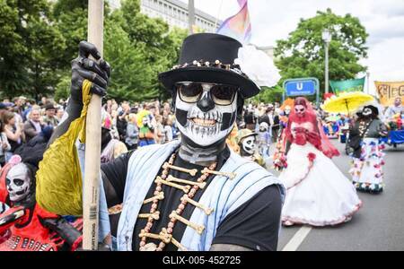 Karneval der Kulturen in Berlin-stock-foto