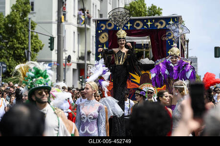 Karneval der Kulturen in Berlin-stock-foto