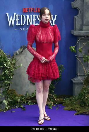 Wednesday Season 2, Part 1 world premiere in London-stock-foto