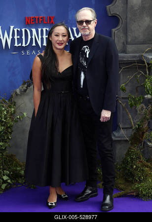 Wednesday Season 2, Part 1 world premiere in London-stock-foto