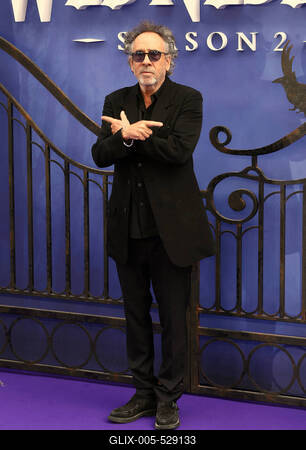 Wednesday Season 2, Part 1 world premiere in London-stock-foto