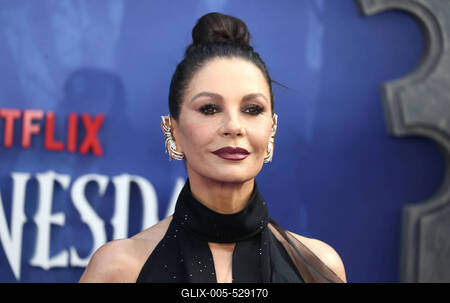 Wednesday Season 2, Part 1 world premiere in London-stock-foto