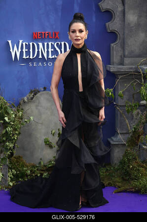 Wednesday Season 2, Part 1 world premiere in London-stock-foto