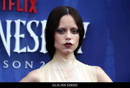 Wednesday Season 2, Part 1 world premiere in London-stock-foto