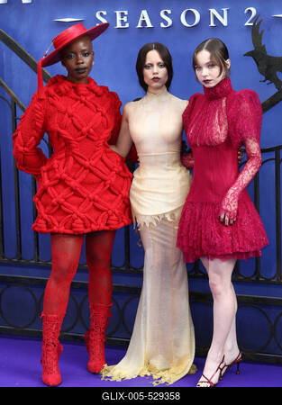 Wednesday Season 2, Part 1 world premiere in London-stock-foto