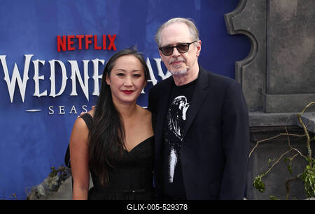 Wednesday Season 2, Part 1 world premiere in London-stock-foto