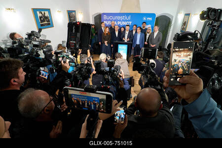 Ciprian Ciucu, the new Mayor of Bucharest, Romania-stock-foto