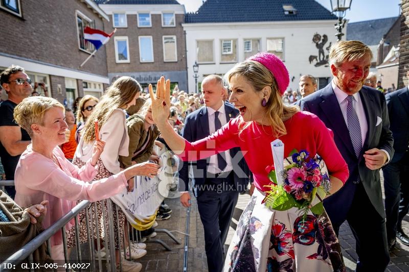 Royal Couple pays regional visit to Lopikerwaard and Vijfheerenlanden, Montfoort, The Netherlands
