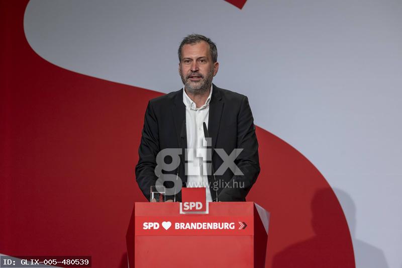 Tobias Schick, designierter neuer Oberb?rgermeister von Cottbus DEU/Berlin ? Paul Weisflog Parteitag der brandenburgisch