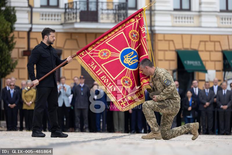 Ukrainian President, Volodymyr Zelenskyy, awards distinguished individuals the highest state awards