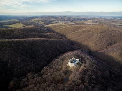 Márévár a Mecsekben-stock-foto