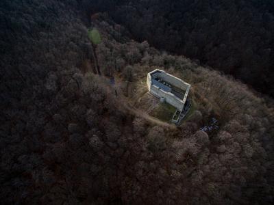 Márévár a Mecsekben-stock-foto