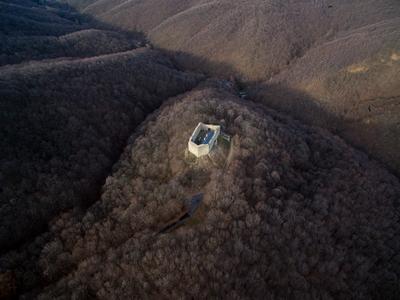 Márévár a Mecsekben-stock-foto