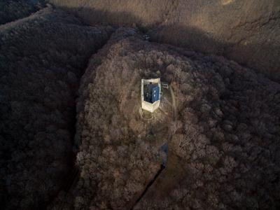Márévár a Mecsekben-stock-foto