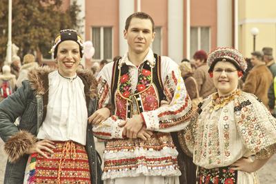 A busójárás, mint népszokási örökség, az UNESCO az Emberiség Szellemi Kulturális Örökség reprezentatív listájára került fel 2009-ben.-stock-foto