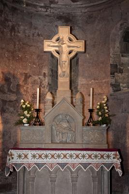 Felújítják a csodaszép, 800 éves jáki templomot-stock-foto