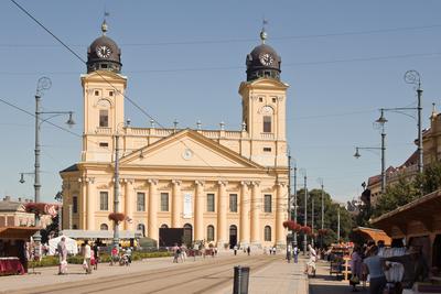 A debreceni nagytemplom-stock-foto