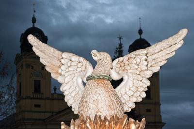 A debreceni nagytemplom-stock-foto