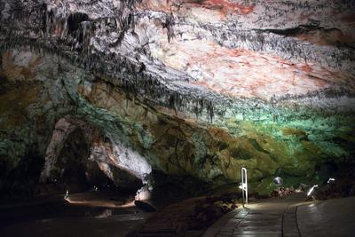 Az Aggteleki Nemzeti Park-stock-foto