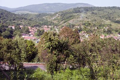 Az Aggteleki Nemzeti Park-stock-foto