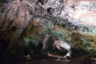 Az Aggteleki Nemzeti Park-stock-foto